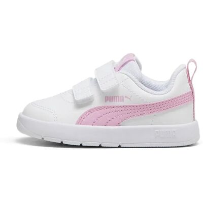 Puma Baskets Courtflex V3 V White / Pink Lilac EU 20 Garçon,Fille - Publicité Puma Baskets Courtflex V3 V White / Pink Lilac EU 20 Garçon,Fille - Publicité