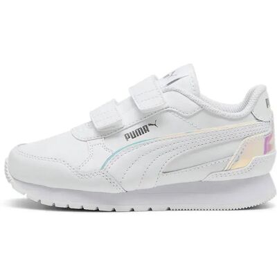 Puma Baskets St Runner V4 Holo V Ps White / White / Silver EU 30 - Publicité Puma Baskets St Runner V4 Holo V Ps White / White / Silver EU 30 - Publicité