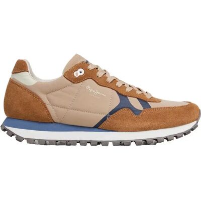 Pepe Jeans Baskets Brit-on Prints Tobacco Brown EU 43 Homme - Publicité Pepe Jeans Baskets Brit-on Prints Tobacco Brown EU 43 Homme - Publicité