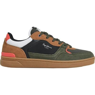 Pepe Jeans Baskets Kore Skate Khaki Green EU 42 - Publicité Pepe Jeans Baskets Kore Skate Khaki Green EU 42 - Publicité