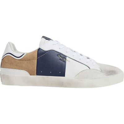 Pepe Jeans Baskets Laneain Navy EU 43 Homme - Publicité Pepe Jeans Baskets Laneain Navy EU 43 Homme - Publicité