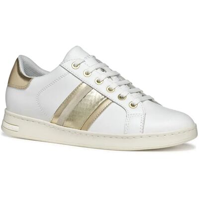 Geox Baskets Jaysen E White / Light Gold EU 35 Femme - Publicité Geox Baskets Jaysen E White / Light Gold EU 35 Femme - Publicité