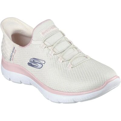 Skechers Baskets Summits Natural Mesh / Pink Trim EU 37 Femme - Publicité Skechers Baskets Summits Natural Mesh / Pink Trim EU 37 Femme - Publicité