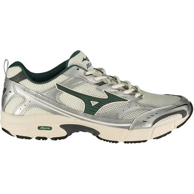 Mizuno MXR Blanc Neige / Vert Bistro / Argent - Baskets - Publicité Mizuno MXR Blanc Neige / Vert Bistro / Argent - Baskets - Publicité