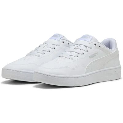 Puma Baskets Court Lally Puma White / Puma White / Cool Light Grey EU 38 Femme - Publicité Puma Baskets Court Lally Puma White / Puma White / Cool Light Grey EU 38 Femme - Publicité
