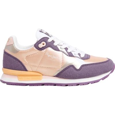 Pepe Jeans Baskets Brit Gala G Powder Wine Purple EU 37 - Publicité Pepe Jeans Baskets Brit Gala G Powder Wine Purple EU 37 - Publicité