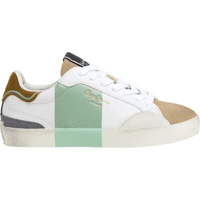 Pepe Jeans Baskets Lane Logo Beige EU 32 - Publicité Pepe Jeans Baskets Lane Logo Beige EU 32 - Publicité