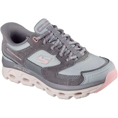 Skechers Baskets Glide Stepsole Paradisevalley Gray Leather / Synthetic / Pink Textile EU 39 Femme - Publicité Skechers Baskets Glide Stepsole Paradisevalley Gray Leather / Synthetic / Pink Textile EU 39 Femme - Publicité