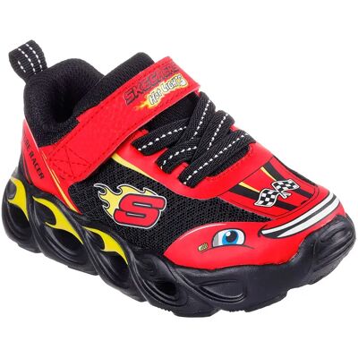 Skechers Baskets Sans Lacets Thermo Flash Wheel Buddies Red Synthetic / Black Textile / Black Trim EU 22 - Publicité Skechers Baskets Sans Lacets Thermo Flash Wheel Buddies Red Synthetic / Black Textile / Black Trim EU 22 - Publicité