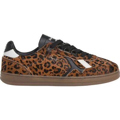 Pepe Jeans Baskets Ball Print Nut Brown EU 36 Femme - Publicité Pepe Jeans Baskets Ball Print Nut Brown EU 36 Femme - Publicité