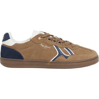 Pepe Jeans Baskets Ball Mix Stowe Beige EU 45 Homme - Publicité Pepe Jeans Baskets Ball Mix Stowe Beige EU 45 Homme - Publicité