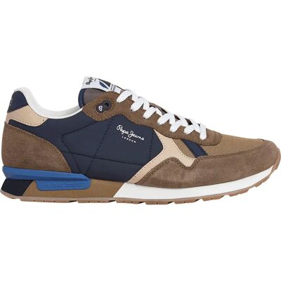 Pepe Jeans Baskets Brit Colors Mink Beige EU 45 Homme - Publicité Pepe Jeans Baskets Brit Colors Mink Beige EU 45 Homme - Publicité