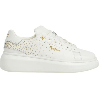 Pepe Jeans Baskets Yara Sweet Factory White EU 39 Femme - Publicité Pepe Jeans Baskets Yara Sweet Factory White EU 39 Femme - Publicité