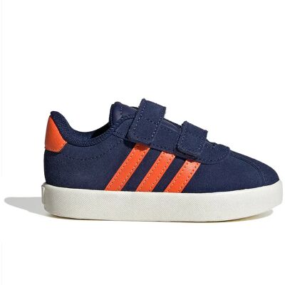Adidas Baskets Pour Bébé Vl Court 3.0 Dark Blue / Impact Orange / Gold Met EU 24 Garçon,Fille - Publicité Adidas Baskets Pour Bébé Vl Court 3.0 Dark Blue / Impact Orange / Gold Met EU 24 Garçon,Fille - Publicité