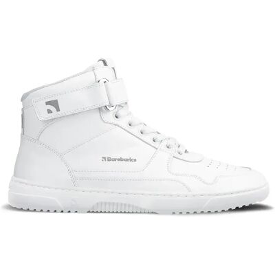 Barebarics Baskets Cuir Zing High Top Barefoot All White EU 47 Homme,Femme - Publicité Barebarics Baskets Cuir Zing High Top Barefoot All White EU 47 Homme,Femme - Publicité