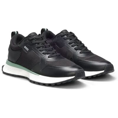 Boss Baskets Jonah Meth 10259130 Black EU 39 Homme - Publicité Boss Baskets Jonah Meth 10259130 Black EU 39 Homme - Publicité