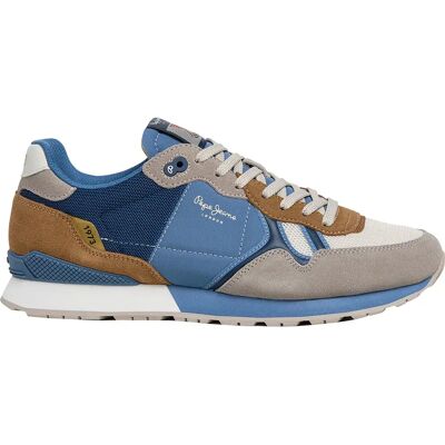 Pepe Jeans Baskets Brit Land Middle Grey EU 41 Homme - Publicité Pepe Jeans Baskets Brit Land Middle Grey EU 41 Homme - Publicité