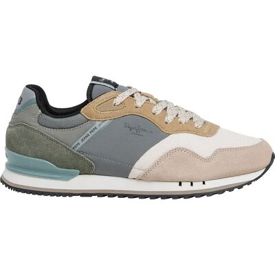 Pepe Jeans Baskets London Mind Light Beige EU 42 Homme - Publicité Pepe Jeans Baskets London Mind Light Beige EU 42 Homme - Publicité