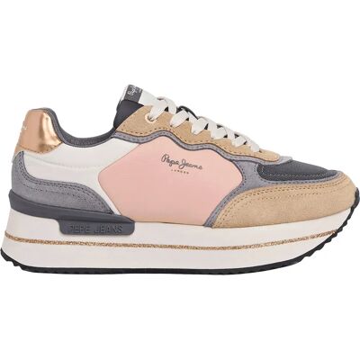 Pepe Jeans Baskets Rusper Glitter Caramel Beige EU 39 Femme - Publicité Pepe Jeans Baskets Rusper Glitter Caramel Beige EU 39 Femme - Publicité