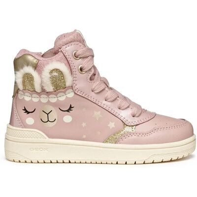 Geox Baskets Washiba Old Pink / Platinum EU 34 Fille - Publicité Geox Baskets Washiba Old Pink / Platinum EU 34 Fille - Publicité