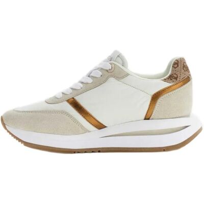 Guess Baskets Eagar White / Sand EU 36 Femme - Publicité Guess Baskets Eagar White / Sand EU 36 Femme - Publicité