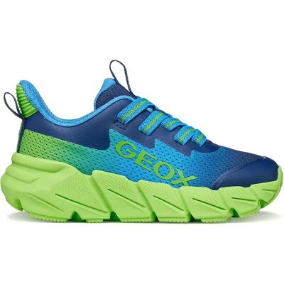 Geox Baskets Flexyper Fast Light Blue / Lime EU 28 Garçon - Publicité Geox Baskets Flexyper Fast Light Blue / Lime EU 28 Garçon - Publicité