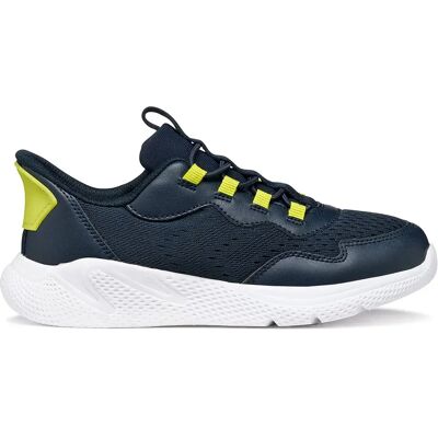 Geox Baskets Sprintye Fast In Navy / Lime EU 29 Garçon - Publicité Geox Baskets Sprintye Fast In Navy / Lime EU 29 Garçon - Publicité
