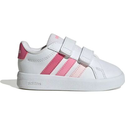 Adidas Baskets Pour Bébé Grand Court 3.0 Ftwr White / Pink Fusion / Bliss Pink EU 26 Garçon,Fille - Publicité Adidas Baskets Pour Bébé Grand Court 3.0 Ftwr White / Pink Fusion / Bliss Pink EU 26 Garçon,Fille - Publicité