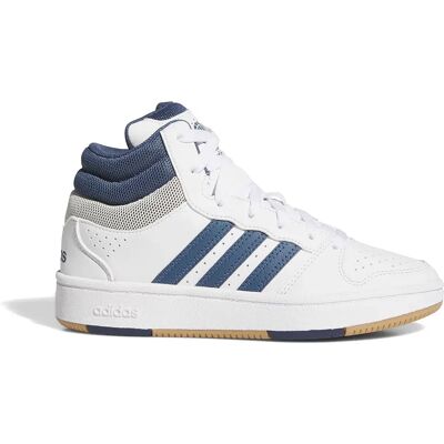 Adidas Baskets Junior Hoops Mid Classic Ftwr White / Preloved Ink / Orbit Grey EU 35 1/2 Garçon,Fille - Publicité Adidas Baskets Junior Hoops Mid Classic Ftwr White / Preloved Ink / Orbit Grey EU 35 1/2 Garçon,Fille - Publicité