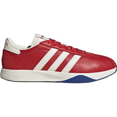 Adidas Baskets Run 76/26 Better Scarlet / Core White / Semi Lucid Blue EU 45 1/3 Homme - Publicité Adidas Baskets Run 76/26 Better Scarlet / Core White / Semi Lucid Blue EU 45 1/3 Homme - Publicité