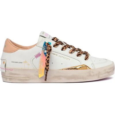 Crime London Baskets Sk8 Deluxe 29101pp8 White EU 36 Femme - Publicité Crime London Baskets Sk8 Deluxe 29101pp8 White EU 36 Femme - Publicité