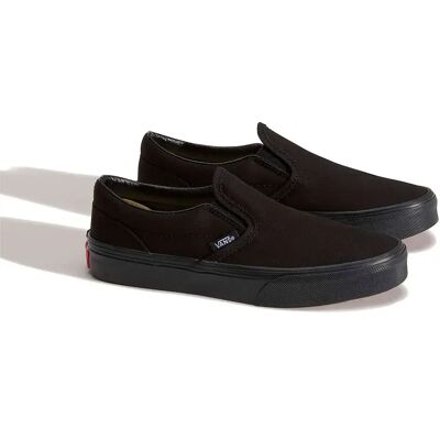 Vans Baskets Sans Lacets Junior Classic Black / Black EU 38 Garçon,Fille - Publicité Vans Baskets Sans Lacets Junior Classic Black / Black EU 38 Garçon,Fille - Publicité