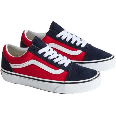 Vans Baskets Junior Old Skool Multi / White EU 35 Garçon,Fille - Publicité Vans Baskets Junior Old Skool Multi / White EU 35 Garçon,Fille - Publicité