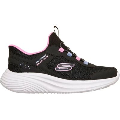 Skechers Baskets Slip-ins Bounder Pro Black Synthetic / Textile Trim EU 28 Fille - Publicité Skechers Baskets Slip-ins Bounder Pro Black Synthetic / Textile Trim EU 28 Fille - Publicité
