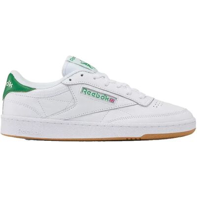 Reebok Baskets Club C 85 Ftwr White / Glen Green /Rubber Gum EU 40 - Publicité Reebok Baskets Club C 85 Ftwr White / Glen Green /Rubber Gum EU 40 - Publicité