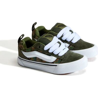 Vans Baskets Knu Skool Check Camo Obsidian Fern / Green EU 34 Garçon,Fille - Publicité Vans Baskets Knu Skool Check Camo Obsidian Fern / Green EU 34 Garçon,Fille - Publicité