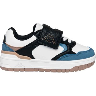 Kappa Baskets Logo Manis 2.0 Ev White / Black / Blue Copen EU 28 - Publicité Kappa Baskets Logo Manis 2.0 Ev White / Black / Blue Copen EU 28 - Publicité