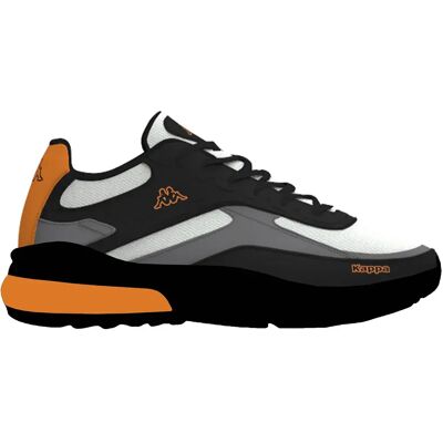 Kappa Baskets Logo Saigon Grey Barely / Black / Orange EU 37 Garçon,Fille - Publicité Kappa Baskets Logo Saigon Grey Barely / Black / Orange EU 37 Garçon,Fille - Publicité