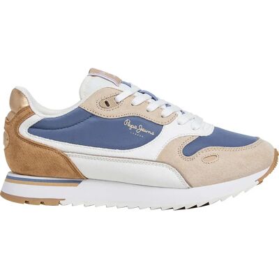 Pepe Jeans Baskets Bexley City W Light Thames Blue EU 41 Femme - Publicité Pepe Jeans Baskets Bexley City W Light Thames Blue EU 41 Femme - Publicité