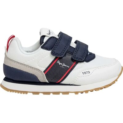 Pepe Jeans Baskets Dublin Sport Pbs400008 Off White EU 25 Garçon - Publicité Pepe Jeans Baskets Dublin Sport Pbs400008 Off White EU 25 Garçon - Publicité