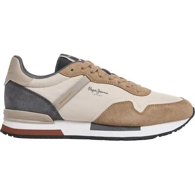 Pepe Jeans Baskets Hailon Basic Caramel Beige EU 42 Homme - Publicité Pepe Jeans Baskets Hailon Basic Caramel Beige EU 42 Homme - Publicité