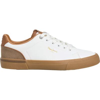 Pepe Jeans Baskets Kenton Once Ivory White EU 42 Homme - Publicité Pepe Jeans Baskets Kenton Once Ivory White EU 42 Homme - Publicité