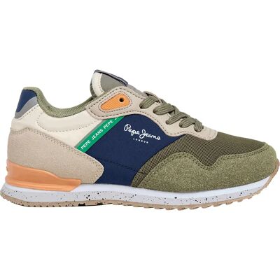 Pepe Jeans Baskets London South Moon Mist Green EU 35 Garçon - Publicité Pepe Jeans Baskets London South Moon Mist Green EU 35 Garçon - Publicité