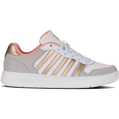 K-swiss Lifestyle Baskets Court Palisades Gray Violet / Champagne / White EU 41 Femme - Publicité K-swiss Lifestyle Baskets Court Palisades Gray Violet / Champagne / White EU 41 Femme - Publicité