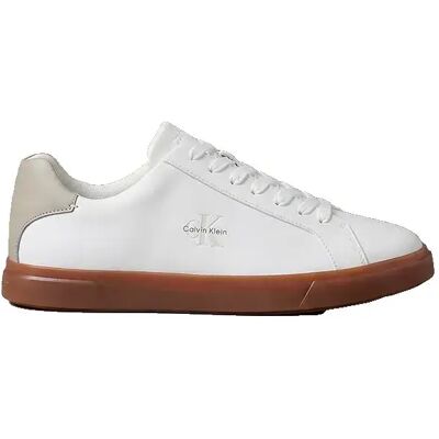 Calvin Klein Baskets Prof Cupsole Lth Bright White / Dirty Martini / Gum EU 42 Homme - Publicité Calvin Klein Baskets Prof Cupsole Lth Bright White / Dirty Martini / Gum EU 42 Homme - Publicité
