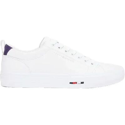 Tommy Hilfiger Baskets Harlem Street Leather White EU 46 Homme - Publicité Tommy Hilfiger Baskets Harlem Street Leather White EU 46 Homme - Publicité