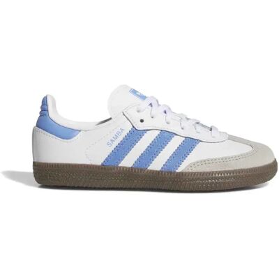 Adidas Originals Baskets Samba Og Ftwr White / Blue Fusion / Gum 5 EU 34 Garçon,Fille - Publicité Adidas Originals Baskets Samba Og Ftwr White / Blue Fusion / Gum 5 EU 34 Garçon,Fille - Publicité