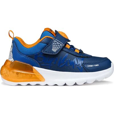 Geox Baskets Sans Lacets Junior Activart Illuminus Navy / Orange EU 32 Garçon - Publicité Geox Baskets Sans Lacets Junior Activart Illuminus Navy / Orange EU 32 Garçon - Publicité