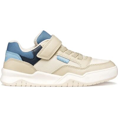 Geox Baskets Perth Light Beige EU 34 - Publicité Geox Baskets Perth Light Beige EU 34 - Publicité