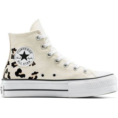 Converse Baskets Chuck Taylor All Star Lift Egret / Coastal Dune / Black EU 35 Femme - Publicité Converse Baskets Chuck Taylor All Star Lift Egret / Coastal Dune / Black EU 35 Femme - Publicité